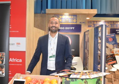 Amr Abdelhafiz, General manager of Kingo Fruits. The company specializes in exporting citrus fruit to China.