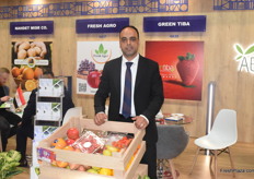 Moustafa Shaalan from Green Tiba, an Egyptian producer of strawberries, oranges, sweet potatoes and other products. The company exports to Russia, Malaysia, the Gulf and Europe.