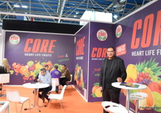 Hisham Saleh of Core Fresh, an Egyptian company specializing in citrus exports to Europe.