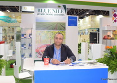 Ahmed Swidan, CEO of Blue Nile.The Egyptian company exports spring onions and sweet potatoes to Europe.