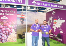 Ghassan Awdi (left), Vice President of AWDI. This is the only Lebanese company to exhibit at Fruit Attraction 2024, the rest having cancelled their participation due to the war in the country.