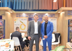 Mohamed Ghallab (left) et Ahmed Ghallab (right) from the grower Agro Egypt.