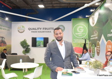 Moustapha Abass, COO of Sadarane, Mauritanian exporter of fruits and vegetables, spcializing in tomatoes and watermelons.