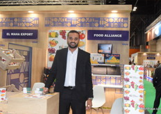 Eslam Kamel, export sales manager at the Egyptian company Food Alliance.