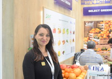 Howaida Hassan, commercial director fo Select Greens, exports citrus fruit, sweet potatoes and onions from Egypt to Europe.