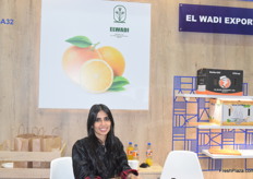 Haidy Elmoghazy, from the Egyptian company El Wadi, exports citrus, pomegranates, sweet potatoes, onions, and tables grapes, to the European markets, the UK and Gulf countries.