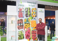 Ahmed Shawky from the Egyptian company Greenya. The company exports sweet potatoes, citrus, onions and table grapes to Europe.