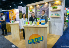 The Fullei Fresh team. The urban hydroponic farm specializes in growing sprouts and shoots