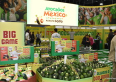 The booth of Avocados From Mexico.