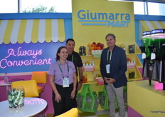 Megan Gorgisheli, Rudy Ruiz, and Joseph Casey with The Giumarra Companies. The company came up with a unique convenience-store-inspired experience. It was a very popular meeting place, right at the expo entrance.