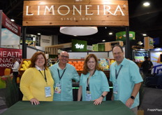 Kimberly Mangum, Aaron Leeming, Susan Jones-NG, and John Carter with Limoneira are excited about the California lemon season. 