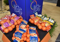 Citrus products on display at the LGS Specialty Sales booth.