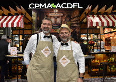 Promoting CPMA's 100th anniversary are Ron Lemaire (President) and George Pitsikoulis (CPMA Chair and CEO of Canadawide). 