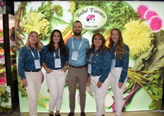 Ande Manos, Karli Lundberg, Matt Hiltner, Rocio Munoz and Sarah Grizzle with Babe Farms.