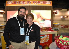 Daniel Ibarra and Cindy Schwing with Splendid by Porvenir. 