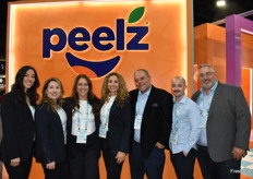 Team Fowler Packing promotes their Peelz citrus brand. 