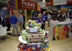 Overview of the Frutura booth.