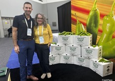 Preston Mitchell and Pam Rowell of The Hatch Chile Store.