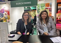 Lake Stocks and Catalina Gomez of Burch Farms.