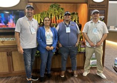 Drew Clowser, Alondra Guerrero, Hugo Raygoza and Juan Gonzalez of Lakeside Organic Gardens.