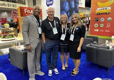 Kevin Hamilton, Kasey Cronquist, Amanda Griffin and Mandy Boarman of the U.S. Highbush Blueberry Council.