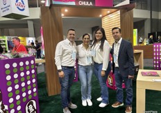 Jose David Gonzalez, Daisy Curiel, Karina Cano and Augustin Olivera of Chula Brand.