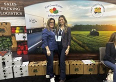 Mercedes Garcia and Katelyn Garcia of East Coast Farms & Vegetables.