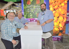 South Carolina organic peach farmers and brothers with Joe, Jerrry and Jeph Watson.