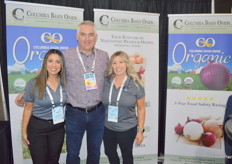 Columbia Basin Onion's Lorena Inocencio, Jason Cleaver and Tara Frakes.