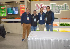 The MexFresh Produce team had a range of vegetables on display.