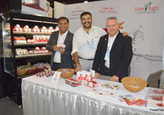 Sam Agri Group PV, Sai Tarun from India with David Levin from Israel.