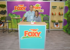 The Nunes Company, Inc. John Amarai and Stephanie Cantero with their Foxy brands.