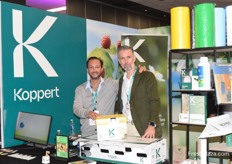 Yassin Lahiani and Benoit Willaume from Koppert Morocco.