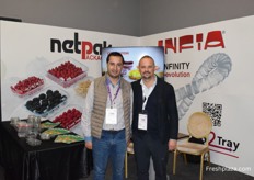 Youness Boulaghras and Mateo Camillini from Netpak Infia