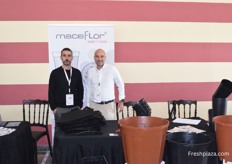 Javier Gardey from Maceflor. The Spanish company supplies blueberry pots.