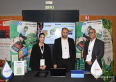 Athman Bihti and Brahim El Allioui from the E-Acta. The company developed an  ERP for farm and pack-house management.