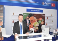 Murat Kazanci, trader at Tiryaki Agro. This company exports nuts of Turkish origin to the global market.