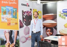 Paul Rulkens, sales Africa and Asia at JPB, was the only Dutch exhibitor at Food Africa.