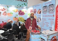 Aziz Hyder, CEO of Fresh Connect, an exporter of various fruits and vegetables of Egyptian origin.