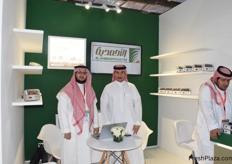 Ahmed El Mutairai (left) took part in the Saudi pavilion in Food Africa, representing Al Ahmadiya. The company exports many varieties of Saudi dates to the global market.