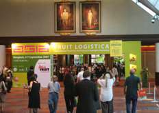 The entrance of the Asia Fruit Logistica