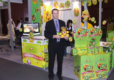 Kelvin Bezuidenhout of Zespri in Taiwan.