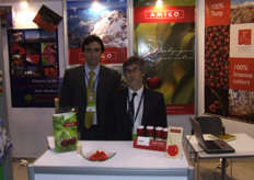 Francisco Gabrielli of Amigo Fruits and Mariano Facundo