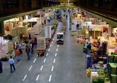 Fresh produce wholesale market in Verona (Veronamercato).