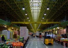 Fresh produce market's area is one kilometer long.