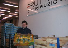 Mr. Moreno Bonfatti of large wholesaler Fruttital Distribuzione. Fruttital is seller for Del Monte fresh products.