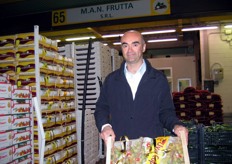 Adriano Maffini by stand 65 (M.A.N. Frutta).