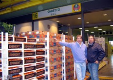 Marco Saretto and Mirco Carlini by stand 16 (Saretto).