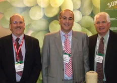 Californian grape growers and exporters George Halloway, Nick Dulcich and Bert Boyd of Sunlight International