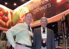 Loren Queen and Ed Kershaw of Domex Superfresh Growers.